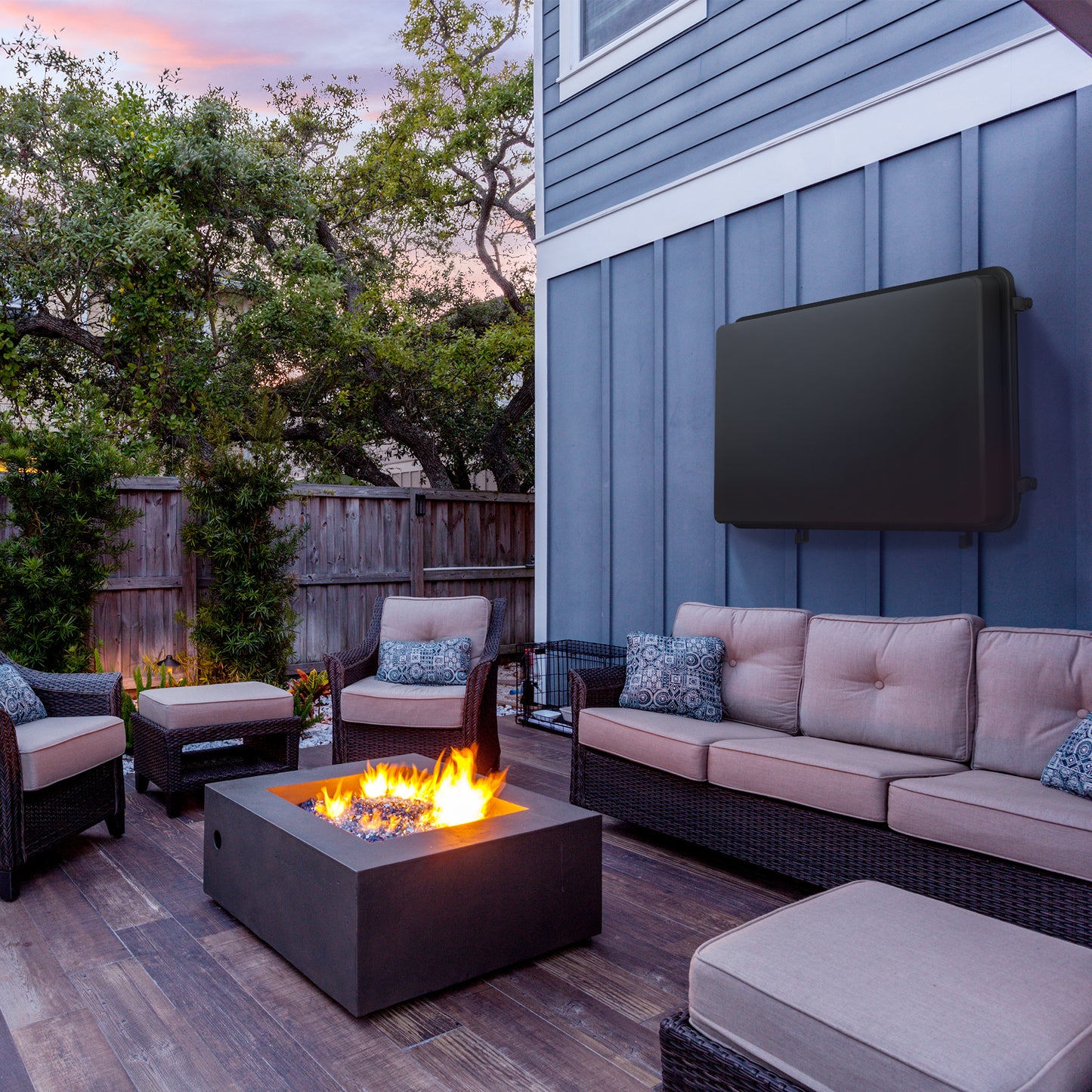 Storm Shell Deluxe Weatherproof 44" Outdoor TV Enclosure