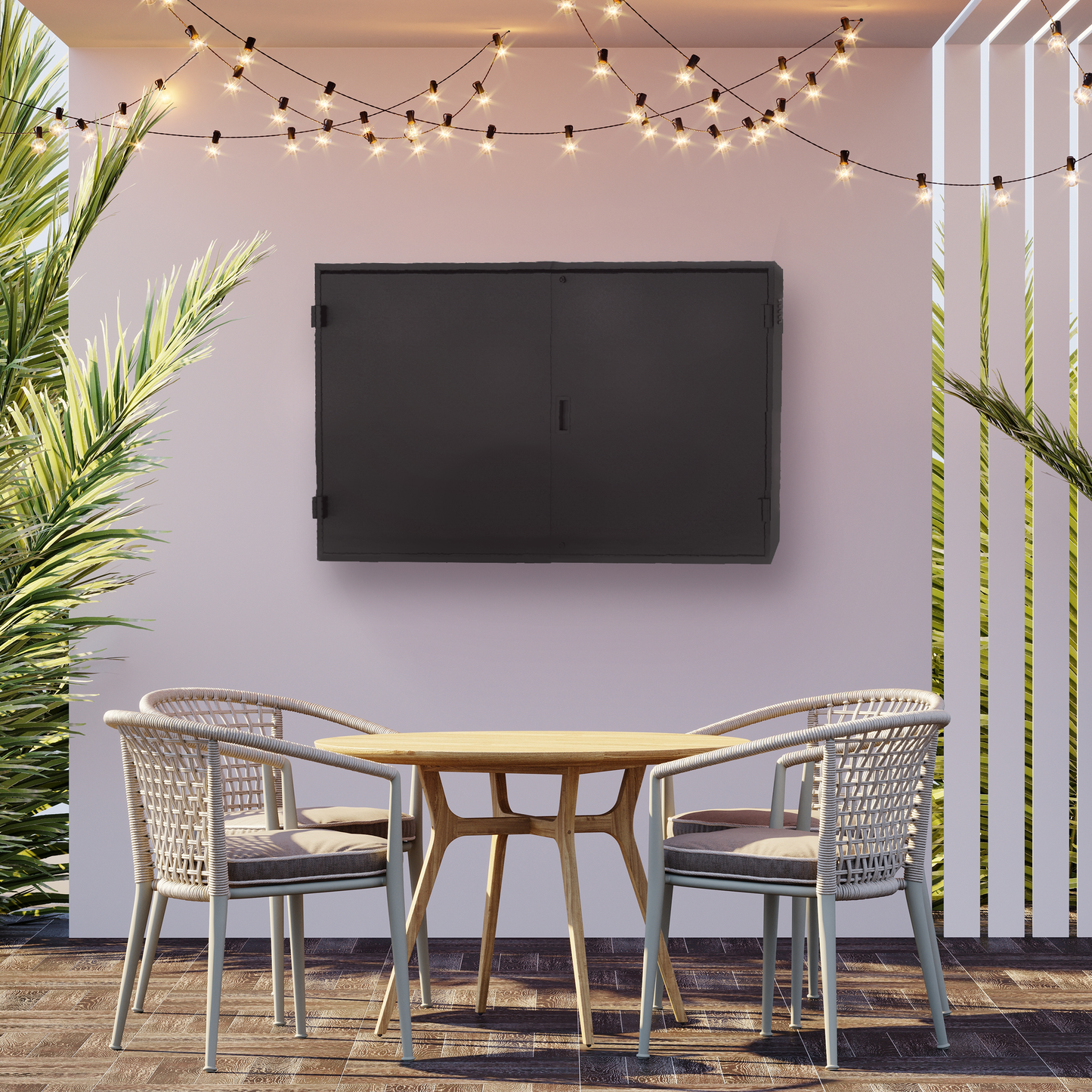 Storm Shell Outdoor TV Enclosure up to 55" TV PRO