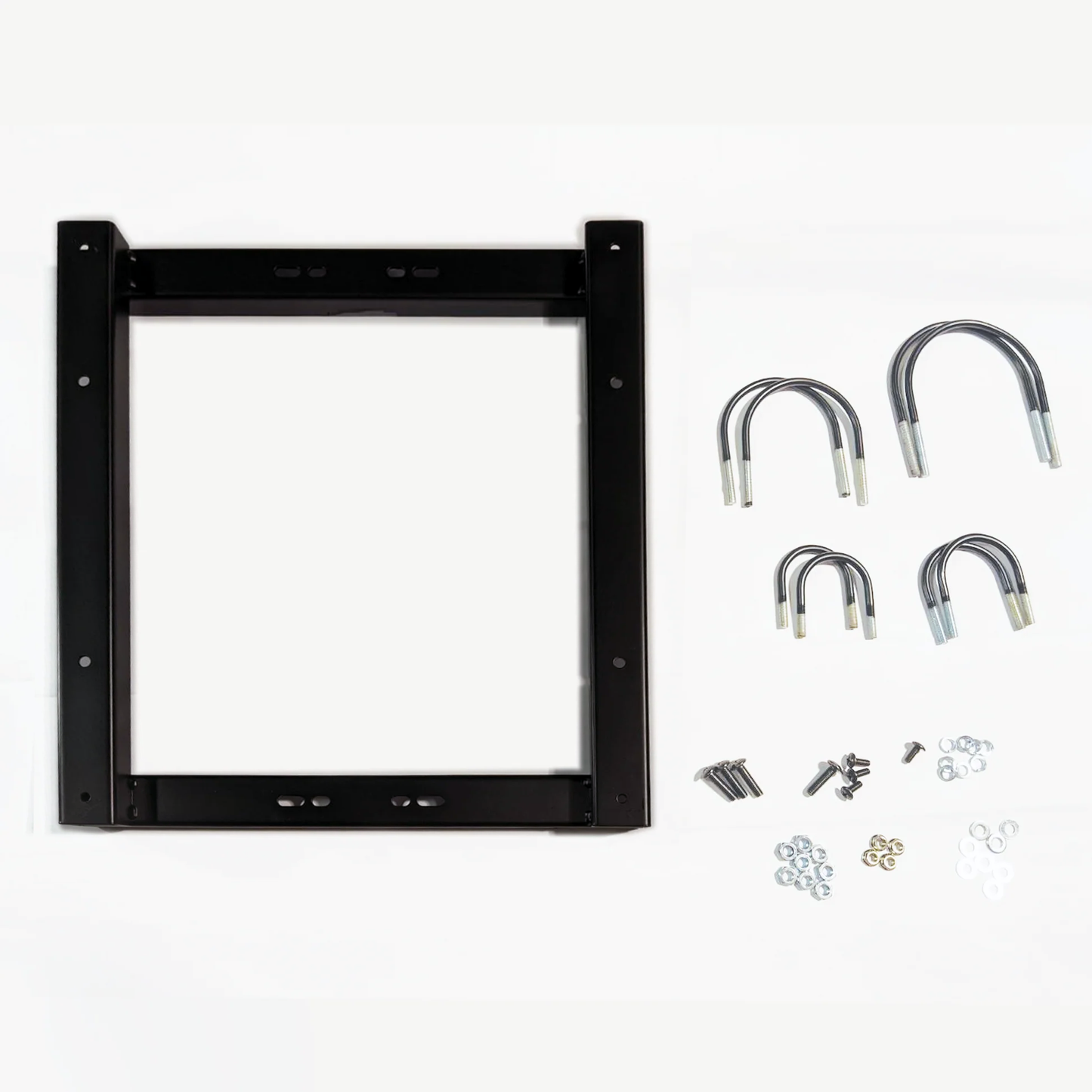 Storm Shell TV cover mounting brackets for pole assembly