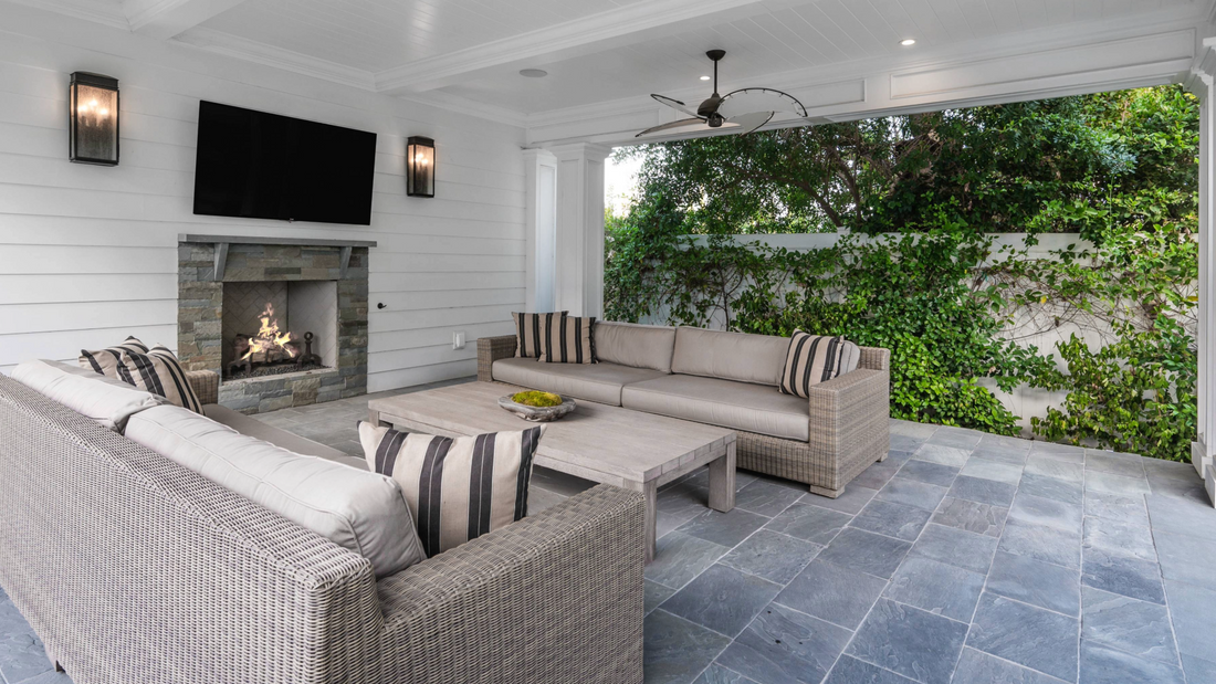 How to Create the Ultimate Outdoor Entertainment Space (With a Protected TV Setup)