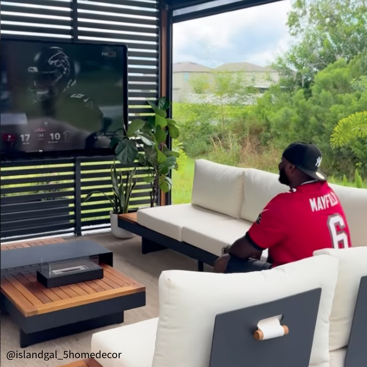 Outdoor Game Day Setup