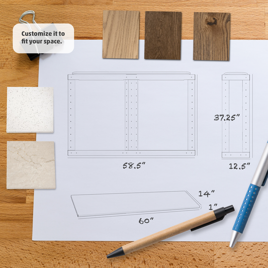 TV & Soundbar Lift Cabinet Kit