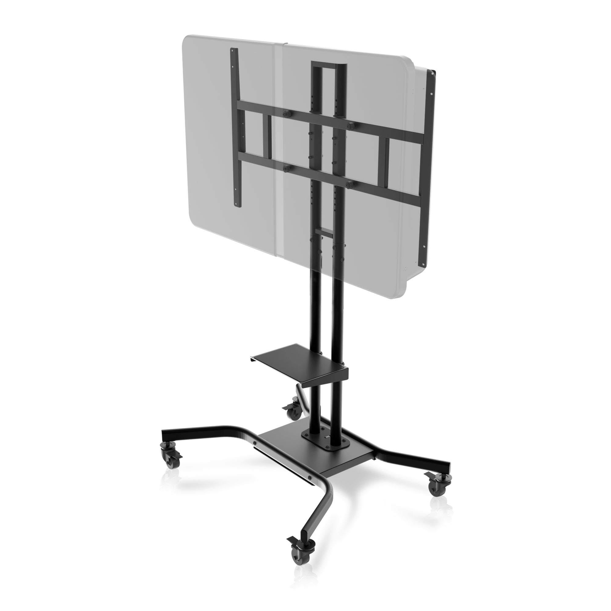 Storm Shell Indoor-Outdoor Rolling TV Cart