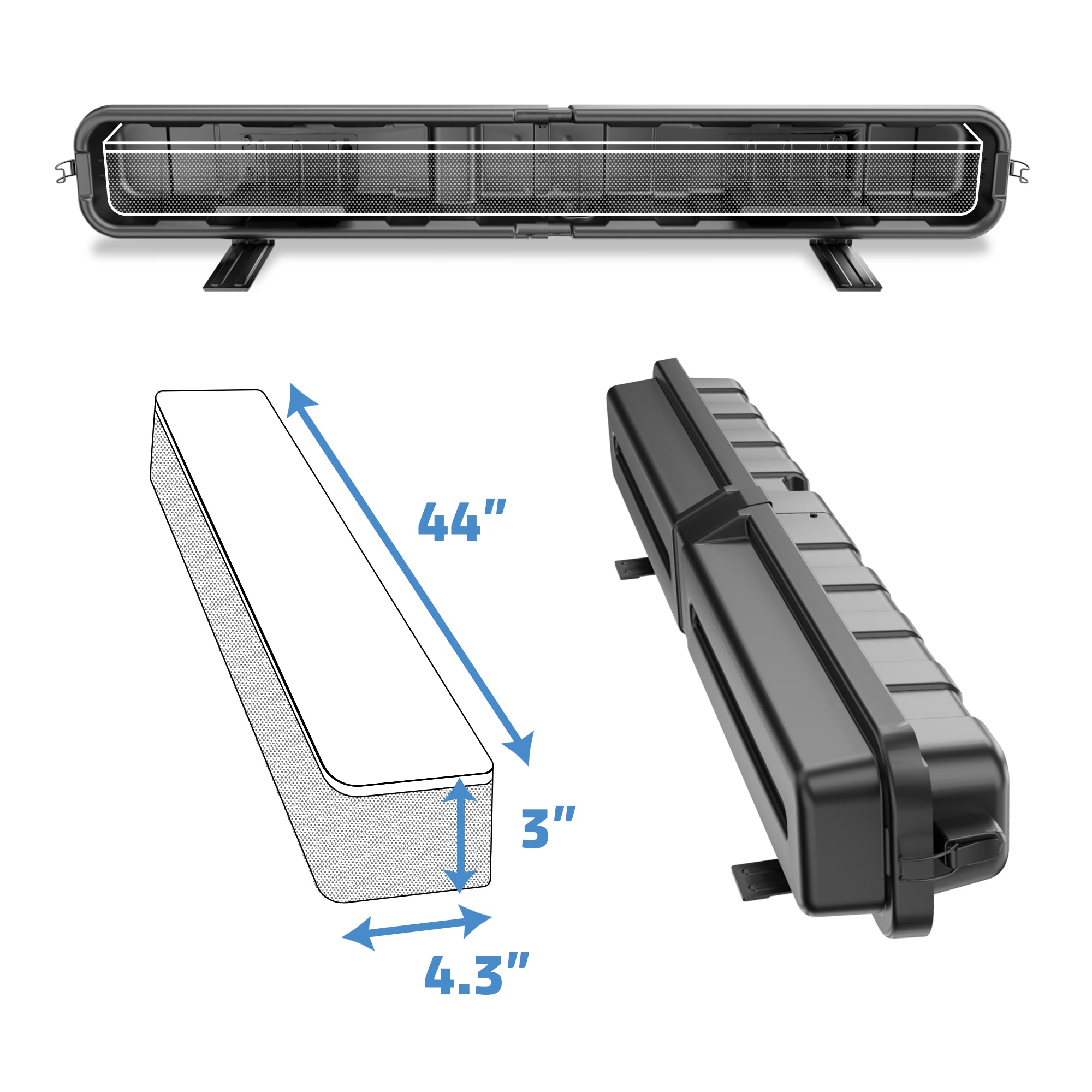 Storm Shell Sound Bar Enclosure