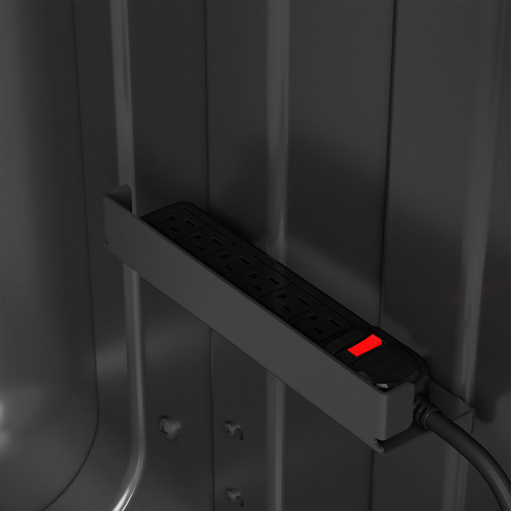 Power Strip included in Storm Shell 65"