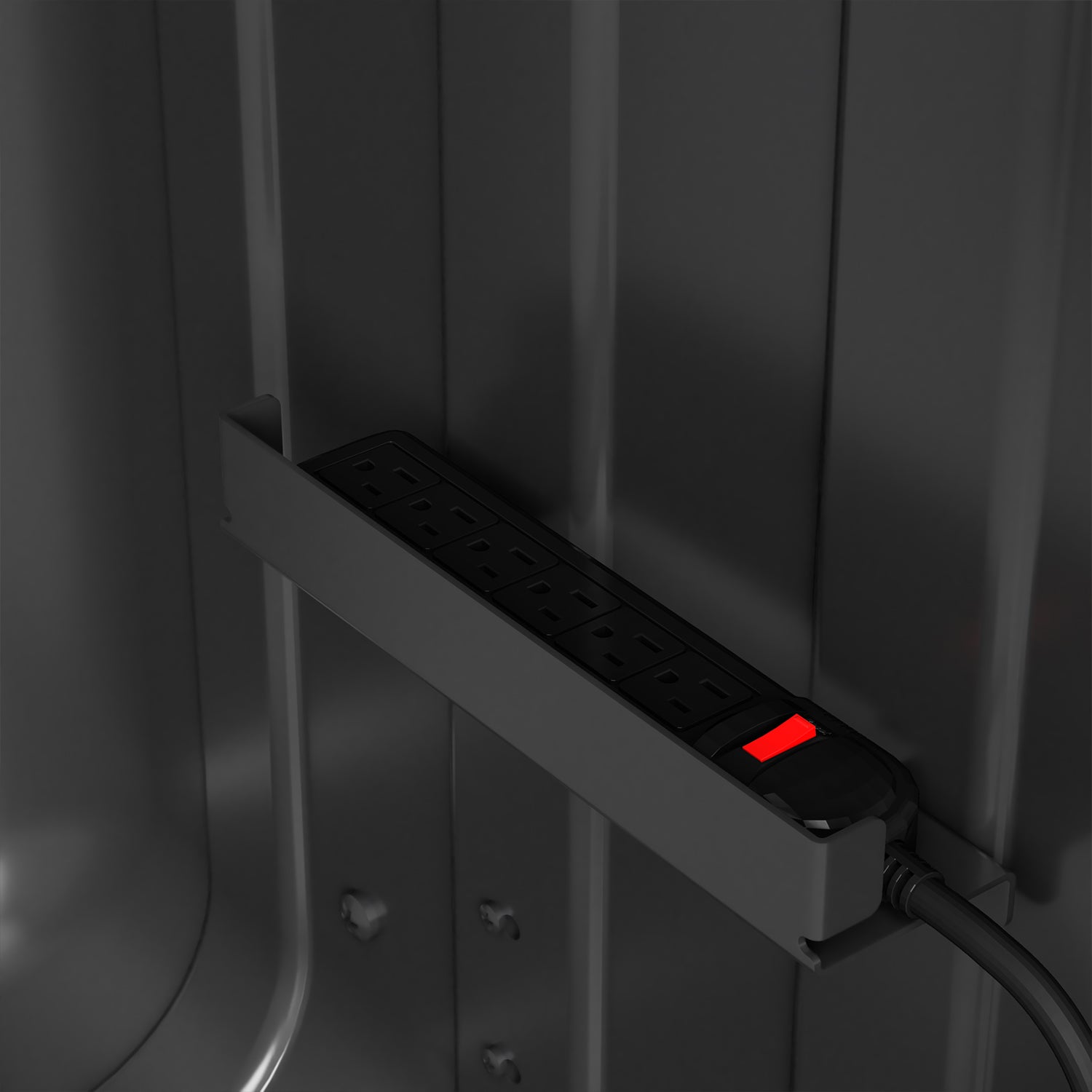 Power Strip included in Storm Shell 65"