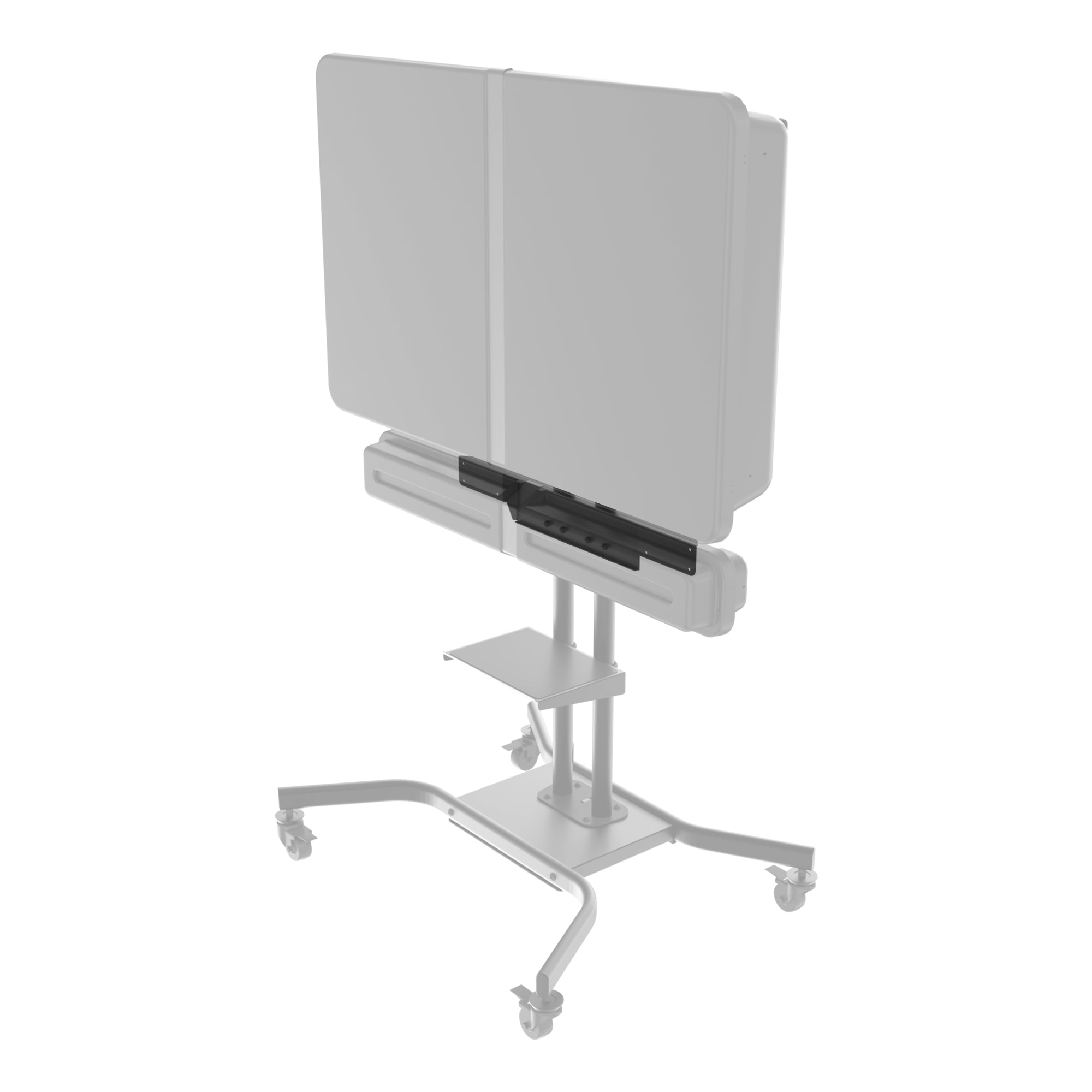 Storm Shell TV Cart Sound bar mounting bracket