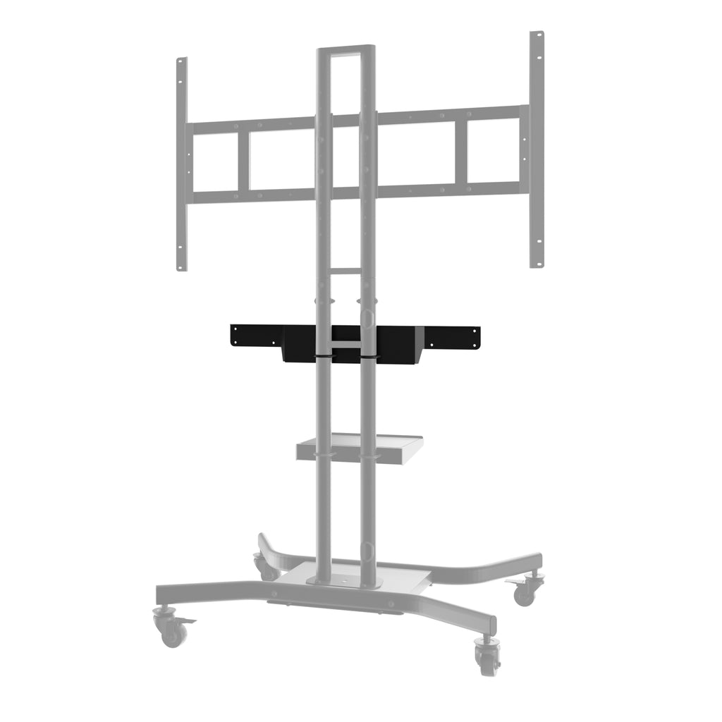 Storm Shell TV Cart Sound bar mounting bracket