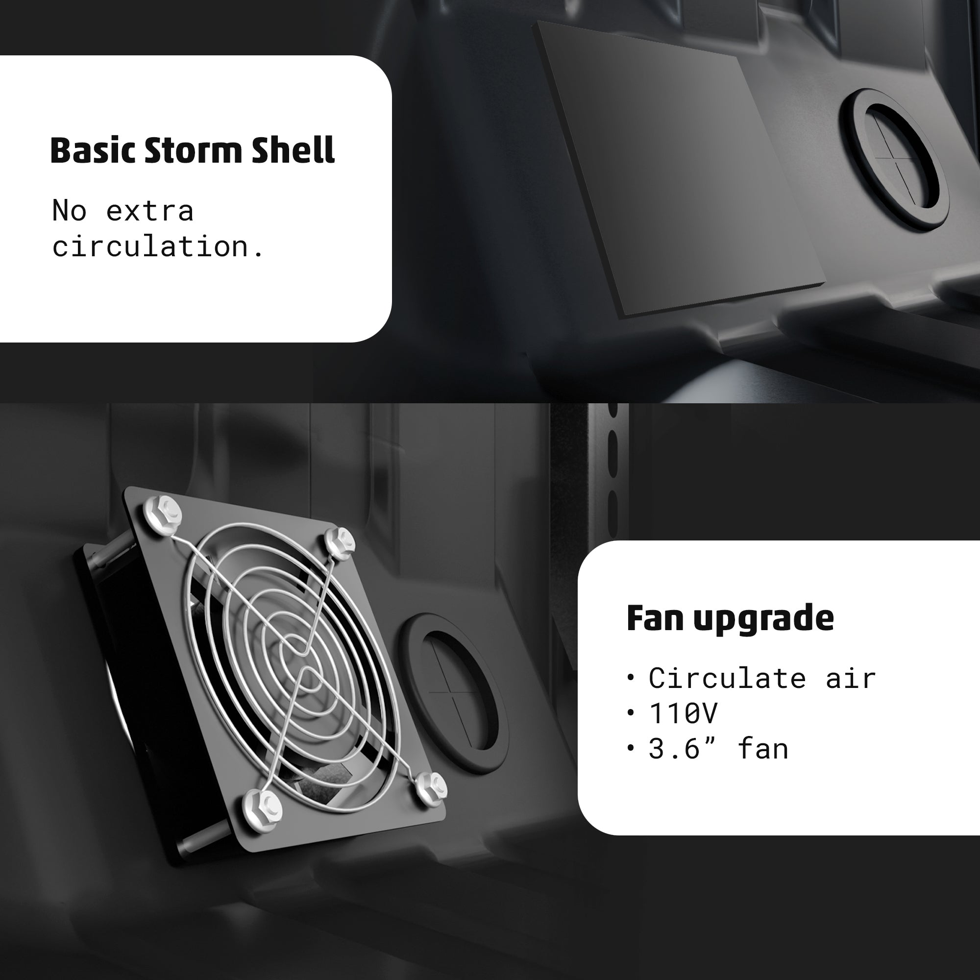 55" Deluxe cover upgrade kit