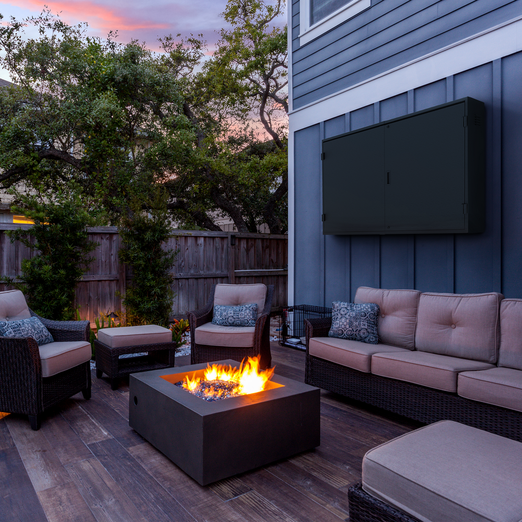 Storm Shell Outdoor TV Enclosure up to 55" TV PRO